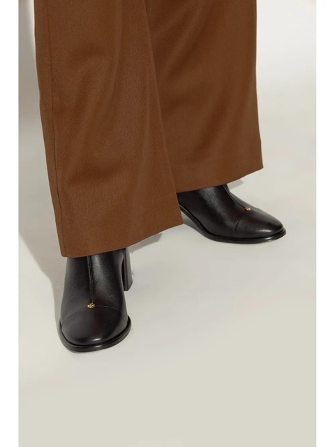 Tory Burch 70mm appliqué-logo boots - Black - zdjęcie produktu nr 2