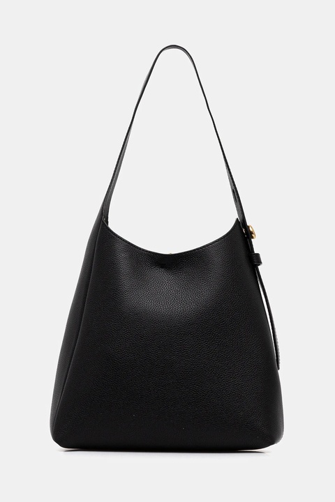 Tory Burch torebka skórzana Romy Small kolor czarny 175172-001 - zdjęcie produktu nr 1