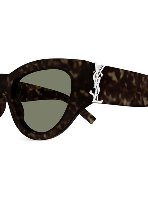 Saint Laurent Eyewear cat-eye sunglasses - Brown - zdjęcie produktu nr 1