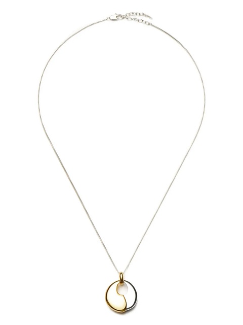 Missoma Sculptural Pebble pendant necklace - Silver - zdjęcie produktu nr 1