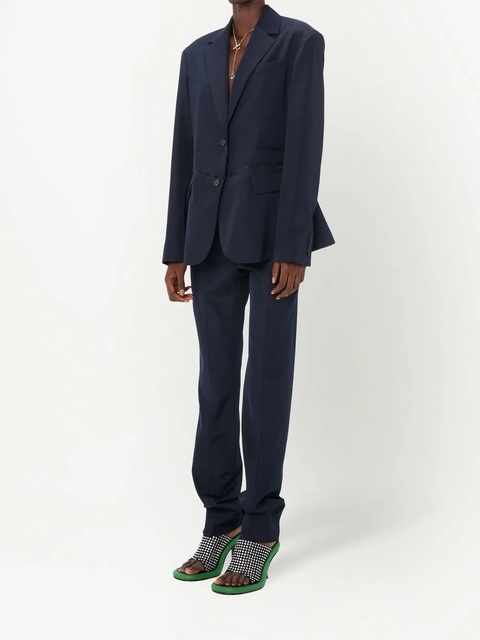 JW Anderson single-breasted blazer - Blue - zdjęcie produktu nr 1