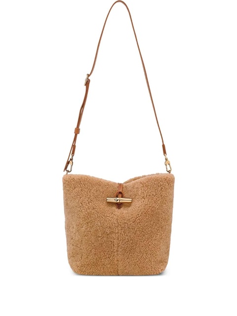 Longchamp small Le Roseau bucket bag - Neutrals - zdjęcie produktu nr 1