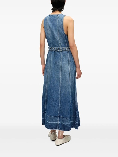 GANNI denim maxi dress - Blue - zdjęcie produktu nr 2