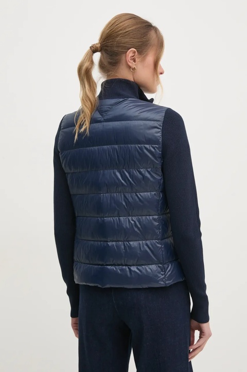 Tommy Hilfiger kurtka damska kolor granatowy przejściowa WW0WW43771 - zdjęcie produktu nr 2