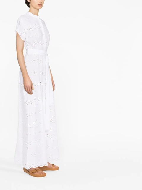 MC2 Saint Barth Keira broderie-anglaise maxi dress - White - zdjęcie produktu nr 1