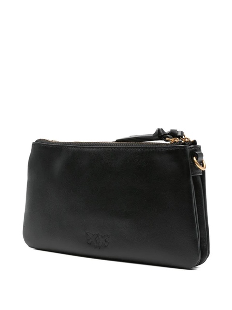 PINKO double-zip leather cross-body bag - Black - zdjęcie produktu nr 2