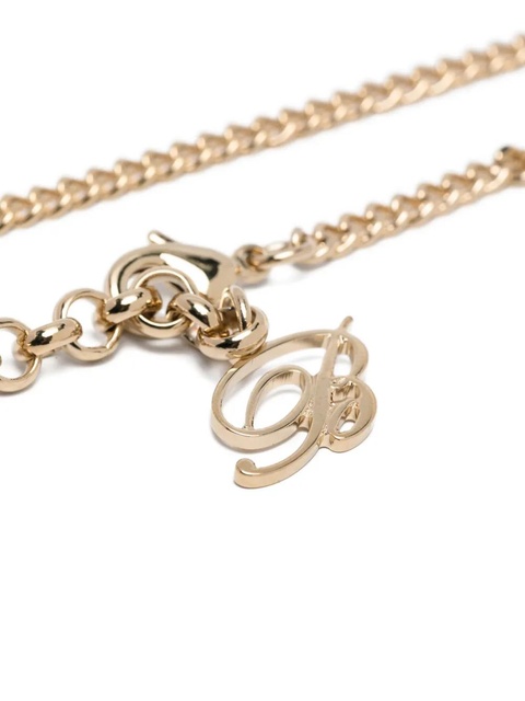 Blumarine medal logo-detail necklace - Gold - zdjęcie produktu nr 1