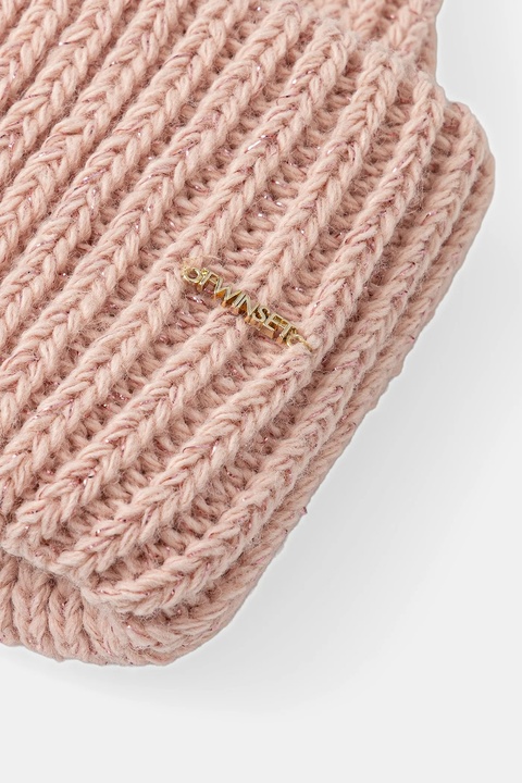 Twinset czapka kolor różowy 252TO519B - zdjęcie produktu nr 2