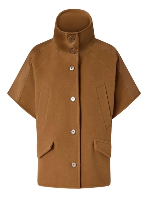 PINKO Carbonara button cape - Brown - zdjęcie produktu nr 1