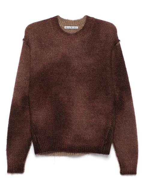 Acne Studios sprayed sweater - Red - zdjęcie produktu nr 1