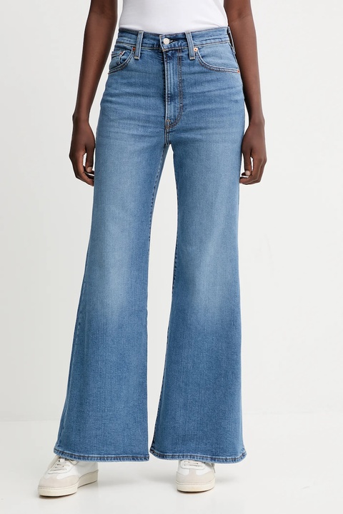 Levi's jeansy RIBCAGE BELLS damskie high waist A7503.0014 - zdjęcie produktu nr 1