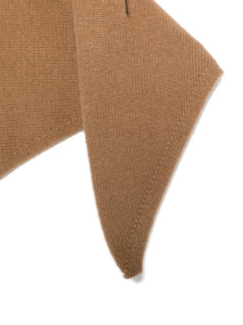 SANDRO signature-embellished scarf - Neutrals - zdjęcie produktu nr 2