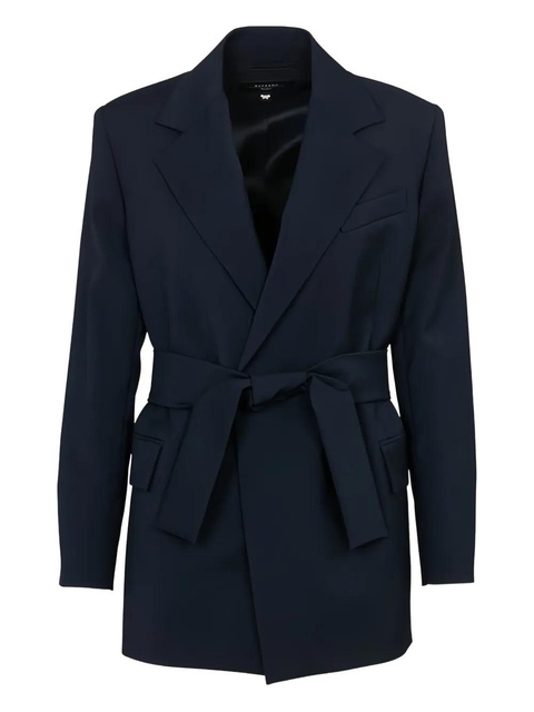 Weekend Max Mara Teso belted blazer - Blue - zdjęcie produktu nr 1
