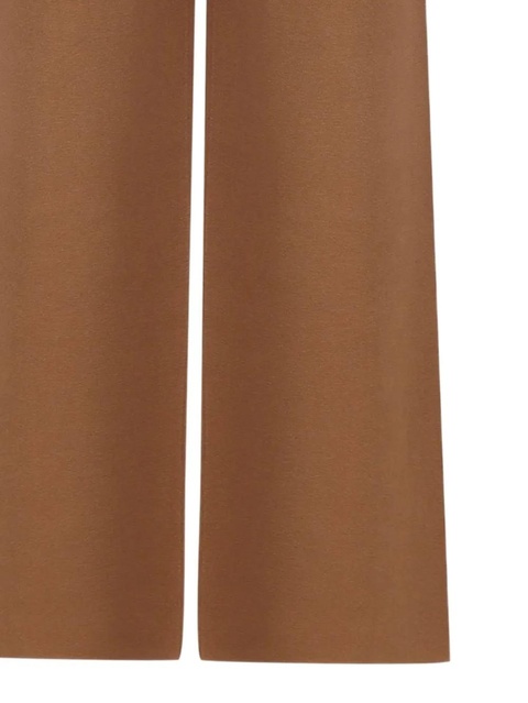 Max Mara elastic-waistband trousers - Brown - zdjęcie produktu nr 2
