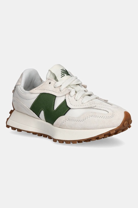 New Balance sneakersy skórzane 327 kolor beżowy U327WKN - zdjęcie produktu nr 1