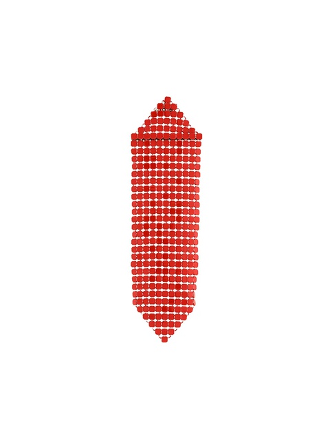 Rabanne oversized earring - Red - zdjęcie produktu nr 1
