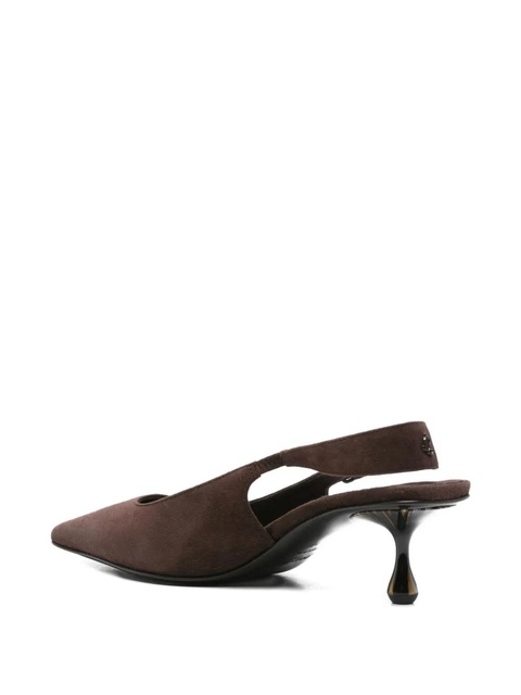 Jimmy Choo 50mm Amel slingback pointed-toe pumps - Brown - zdjęcie produktu nr 2