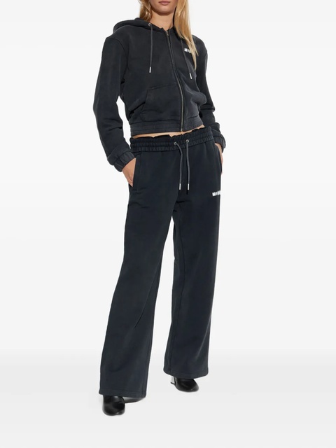 MISBHV logo-print drawstring track pants - Black - zdjęcie produktu nr 2