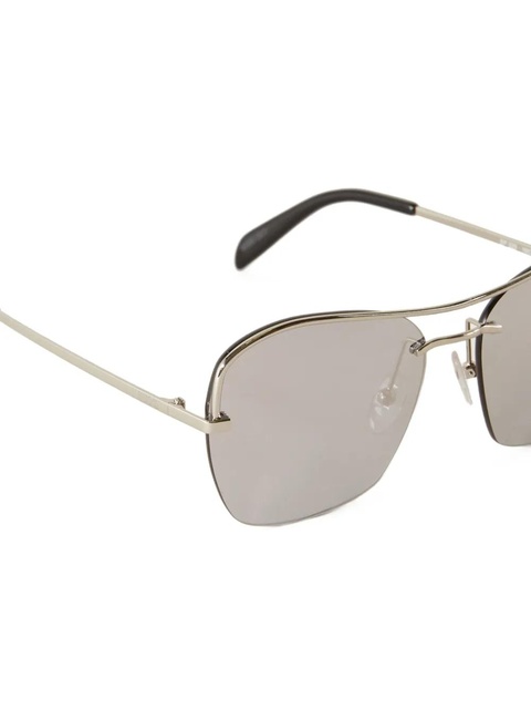 PUCCI square-frame mirrored-lenses sunglasses - Silver - zdjęcie produktu nr 2
