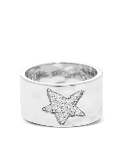 Zadig&Voltaire crystal-embellishment ring - Silver - zdjęcie produktu nr 1