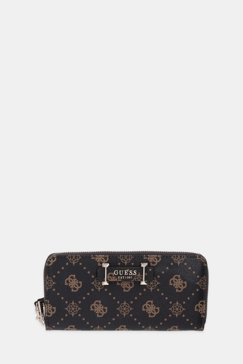 Guess portfel SILIA damski kolor brązowy SWGP98 90146 - zdjęcie produktu nr 1