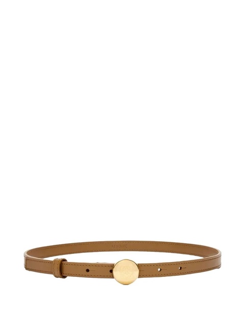 LOEWE pebble leather belt - Neutrals - zdjęcie produktu nr 1