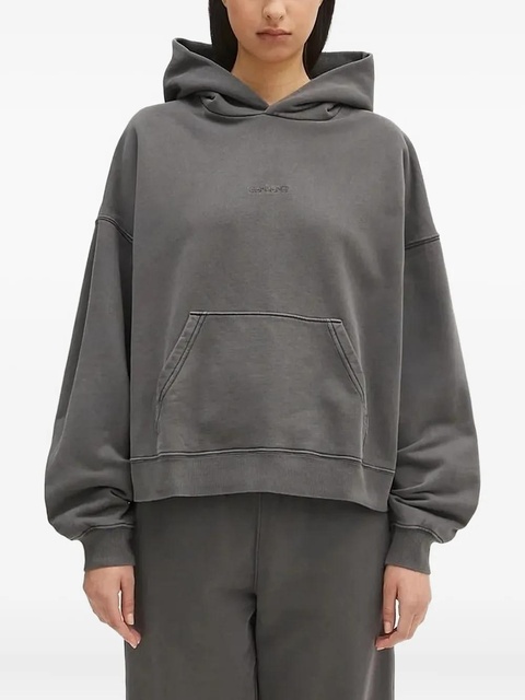 Carhartt WIP Benton embroidered-logo hoodie - Grey - zdjęcie produktu nr 1