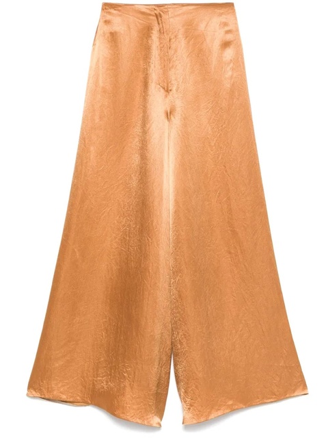 Nanushka satined trousers - Brown - zdjęcie produktu nr 1
