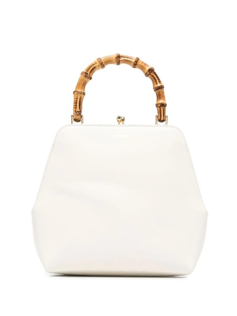 Jil Sander Goji bamboo-handle tote bag - White - zdjęcie produktu nr 1