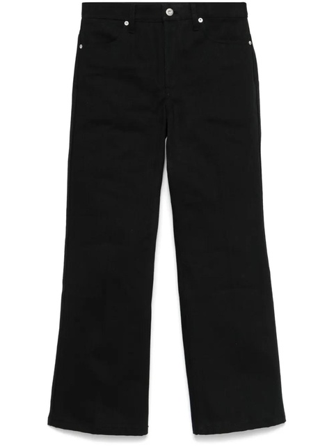 Jil Sander flared jeans - Black - zdjęcie produktu nr 1