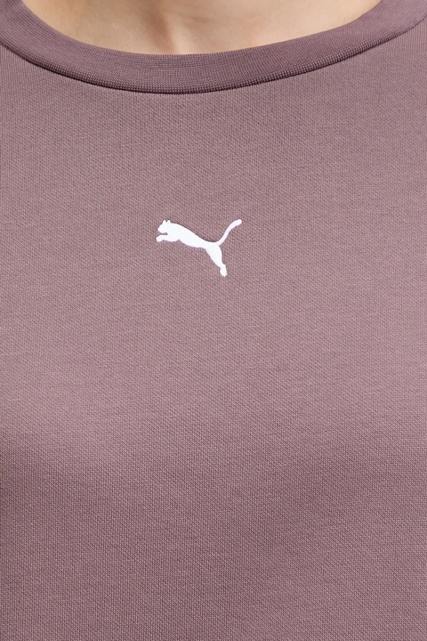 Puma bluza damska kolor brązowy z aplikacją 685400.D - zdjęcie produktu nr 2