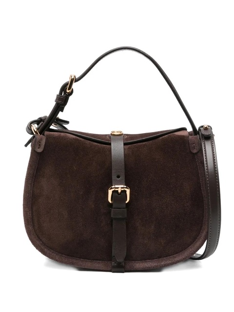 ETRO small buckle-fastening suede shoulder bag - Brown - zdjęcie produktu nr 1