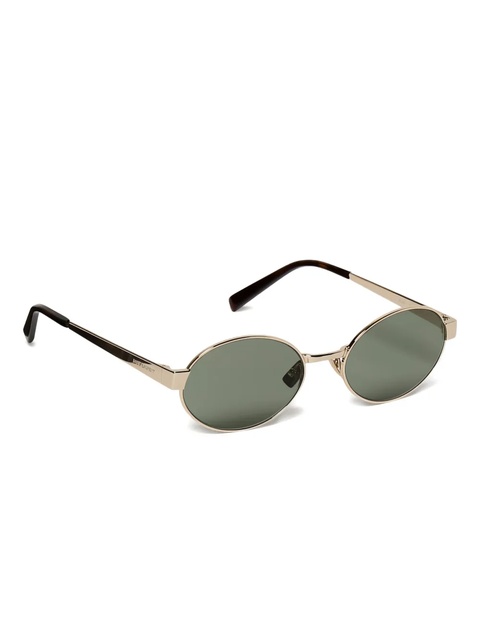 Saint Laurent Eyewear SL 692 oval-frame metal sunglasses - Gold - zdjęcie produktu nr 1