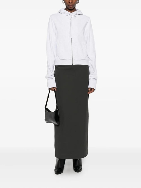 ENTIRE STUDIOS hooded zip-fastening sweatshirt - Grey - zdjęcie produktu nr 2