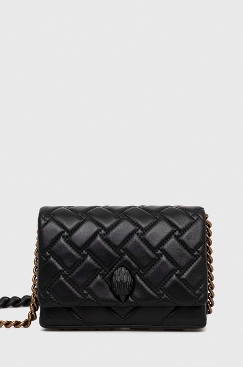 Kurt Geiger London kopertówka skórzana kolor czarny - zdjęcie produktu nr 1