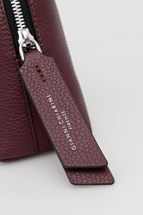 Gianni Chiarini torebka skórzana kolor bordowy BS 8145/COMM GRN - zdjęcie produktu nr 2