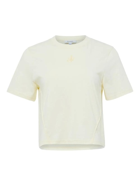 JW Anderson logo-embroidered T-shirt - Yellow - zdjęcie produktu nr 1