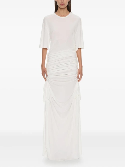 Christopher Esber Shibari ruched maxi dress - White - zdjęcie produktu nr 1