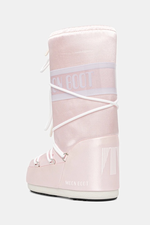 Moon Boot śniegowce MB ICON PEARLY kolor różowy 80D1403060 J032 - zdjęcie produktu nr 2