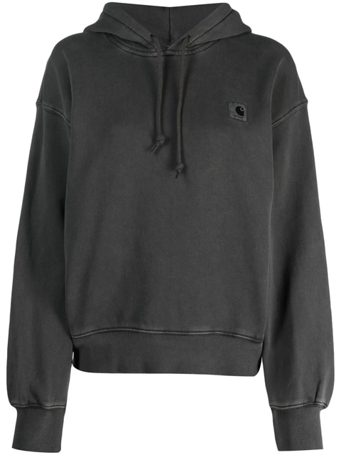 Carhartt WIP Nelson cotton hoodie - Grey - zdjęcie produktu nr 1