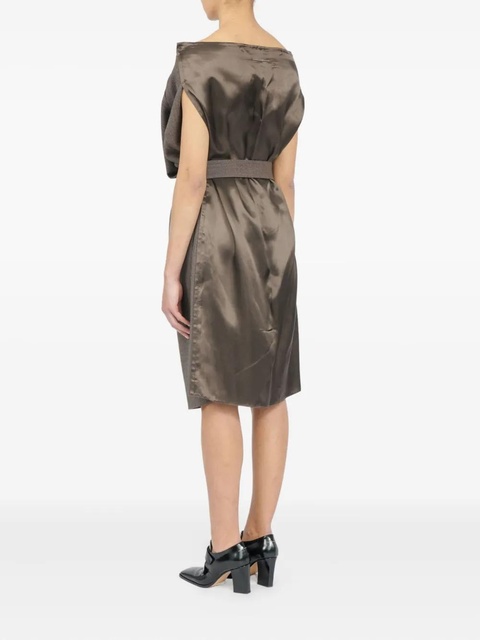 MM6 Maison Margiela virgin-wool dress - Grey - zdjęcie produktu nr 1
