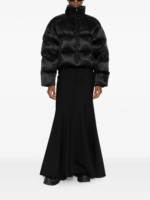 Balenciaga CROPPED PUFFER - Black - zdjęcie produktu nr 2