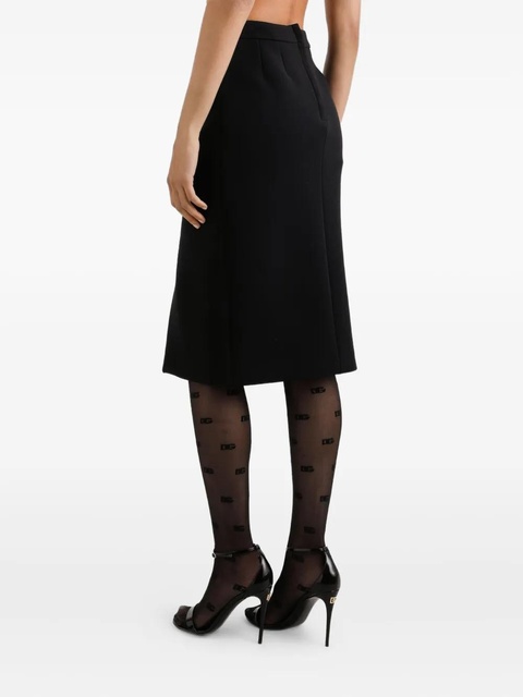 Dolce & Gabbana DNA slit-front pencil skirt - Black - zdjęcie produktu nr 2