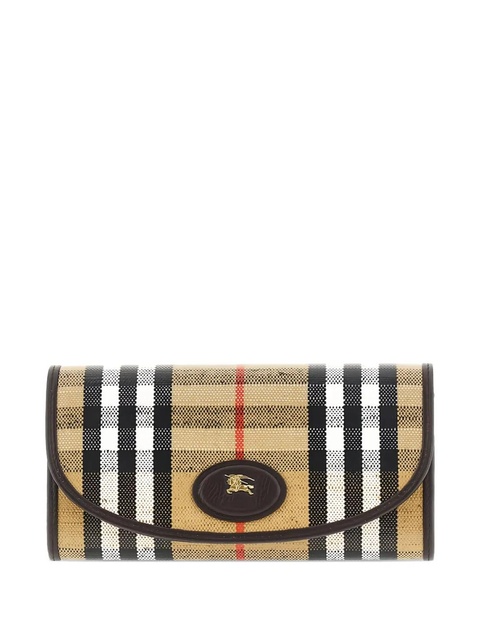 Burberry check-pattern wallet - Neutrals - zdjęcie produktu nr 2