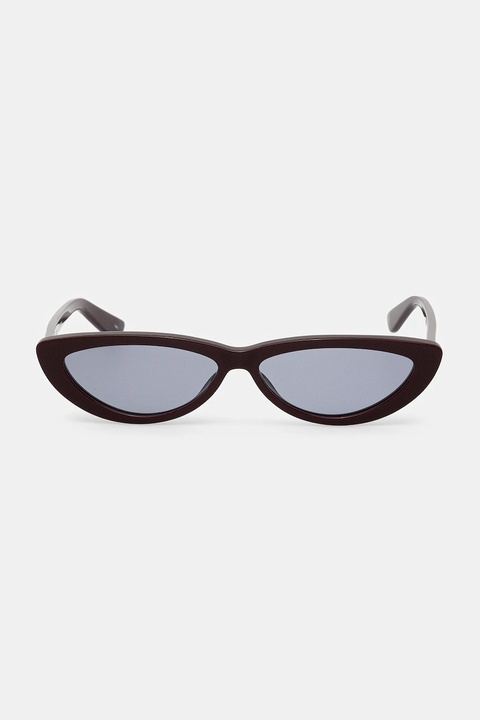 Alexander McQueen okulary przeciwsłoneczne damskie kolor bordowy AM0535S - zdjęcie produktu nr 2