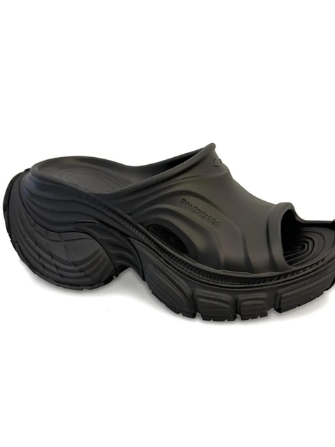 Balenciaga 6XL platform slides - Black - zdjęcie produktu nr 2