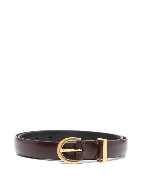 KHAITE leather belt - Red - zdjęcie produktu nr 1