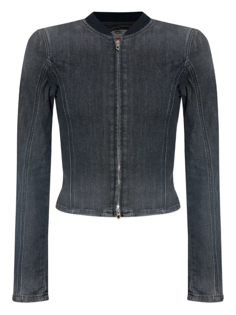 Diesel De-Gary-D zip-front jacket - Black - zdjęcie produktu nr 1