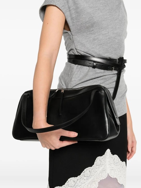Jil Sander top-zip shoulder bag - Black - zdjęcie produktu nr 2