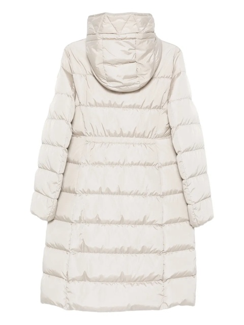 Moncler hooded quilted coat - Neutrals - zdjęcie produktu nr 2